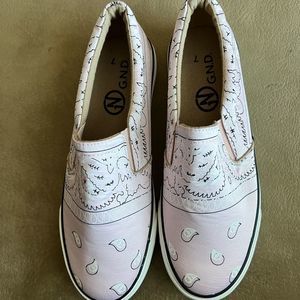 Pink Cowgirl Slip-Ons